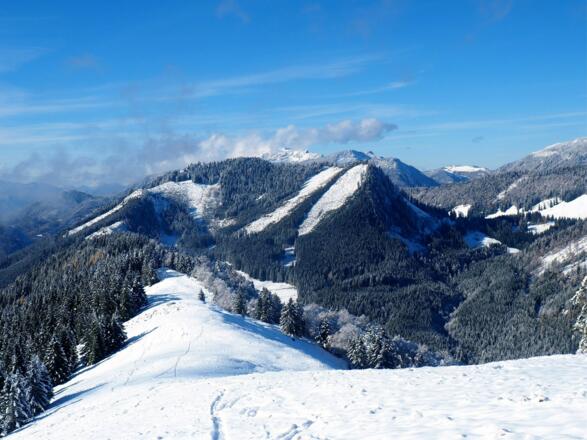 Abstieg zum Spitzenberg