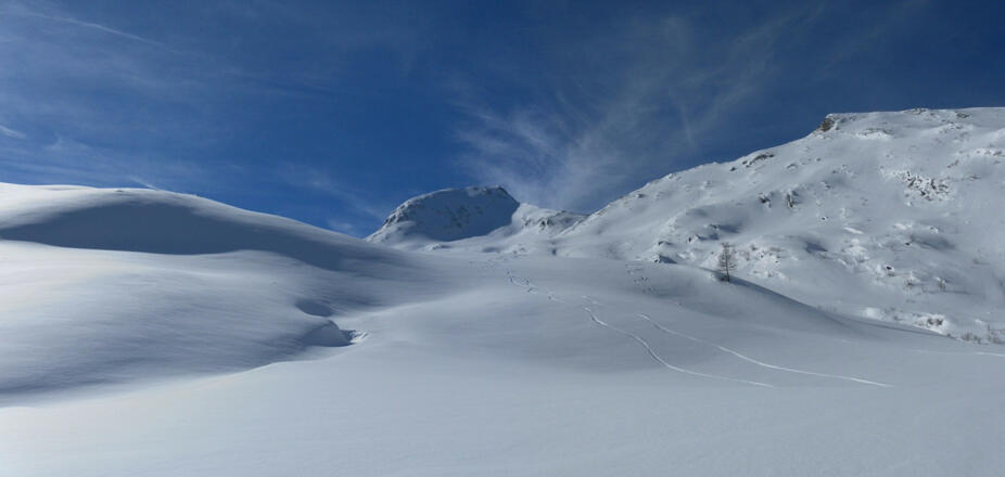 herrliches Skigelände
