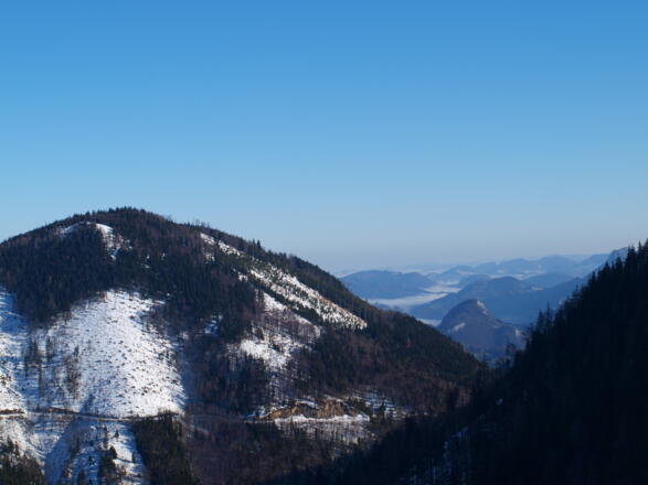 Hochbuchberg vom Gaisberg 1267m gesehen