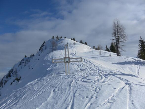 Schober Westrücken mit Alpenvereinskreuz