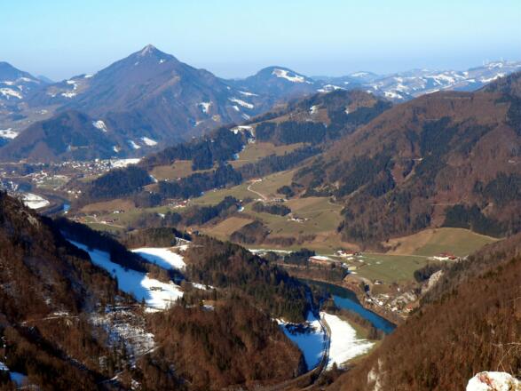 Falkenstein 993m mit Schieferstein