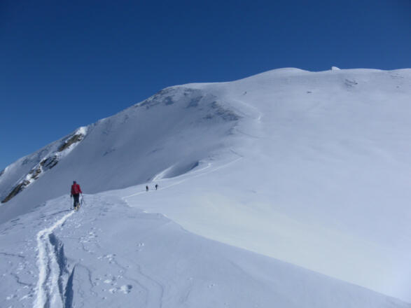 Anstieg zum Heidentempel
