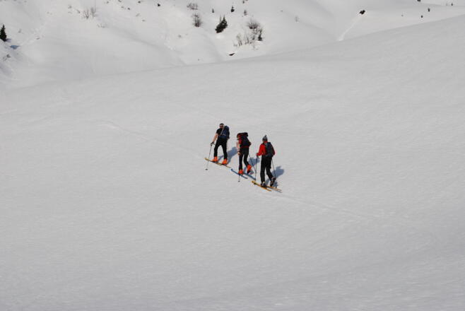 Aufstieg auf den Frauenkogel