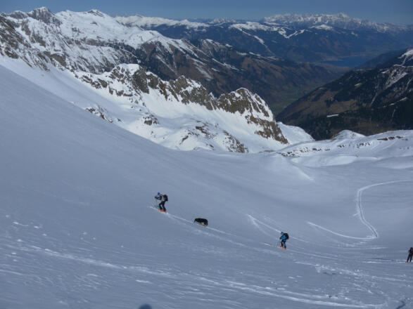 Tiefblick zum Zellersee