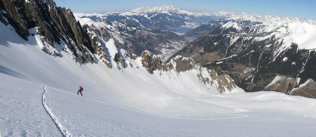 Weitblick zu Zellersee und Leoganger Steinbergen