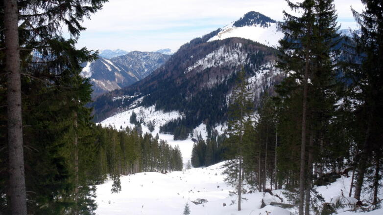 Breite Rinne, Schneise