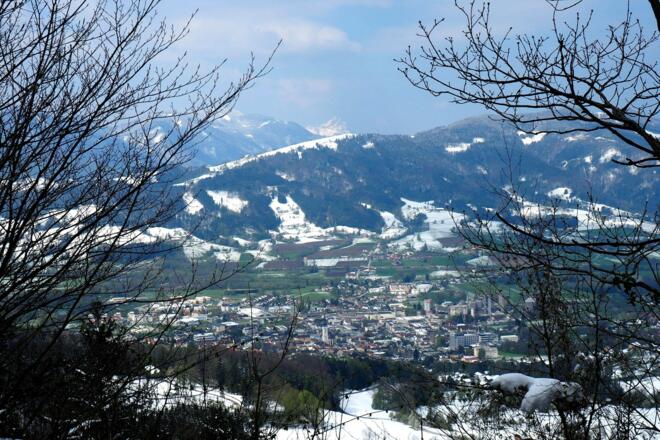 Traunsteinblick über Kirchdorf 820m
