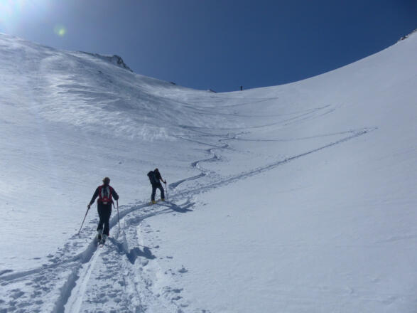 Steilhang zur Grünen Lacke
