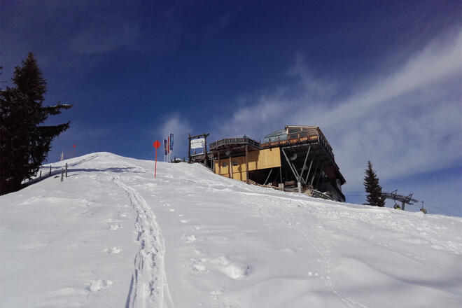 Laireiteralm bei der Bergstation Panoramabahn