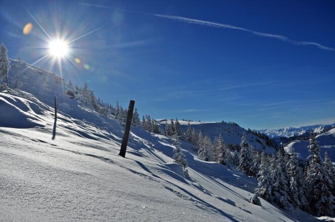 Winterlandschaft Mühlbach