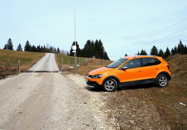 Start am Schranken ~745m