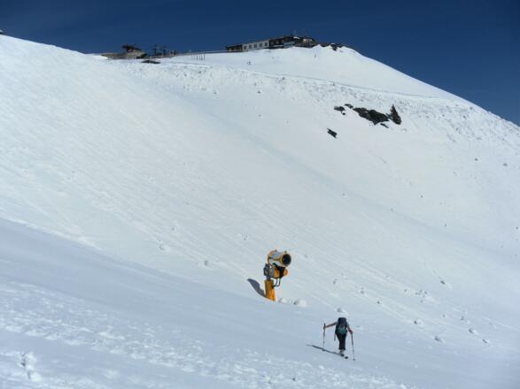unter der Schlossalm Bergstation