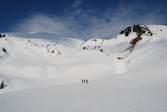 Aufstieg auf den Frauenkogel