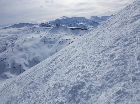 Schon steiler Aufstieg