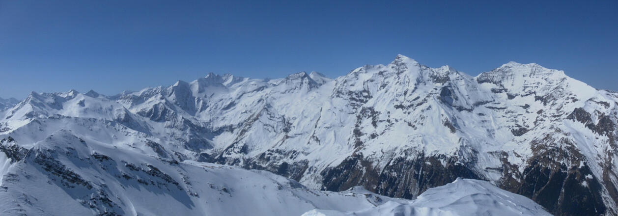 Westblick zu den Glocknergrößen