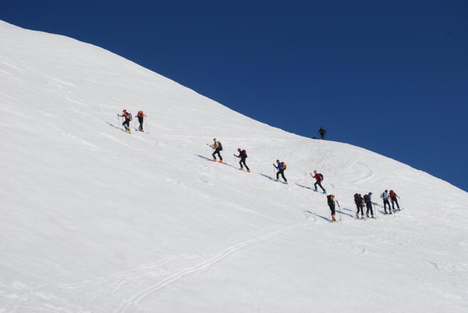 Aufstieg auf den Gamskarkogel