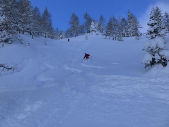 über der Amoser-Hochalm
