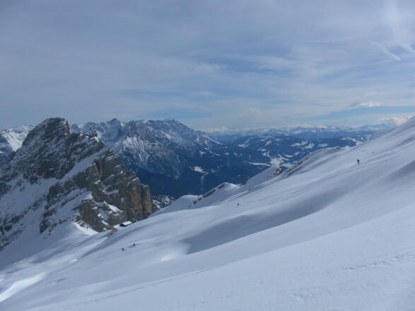 herrliches Abfahrtsgelände