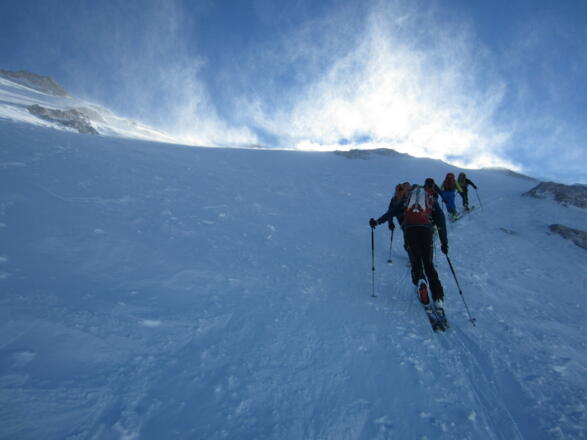 Windfahnen am Horizont