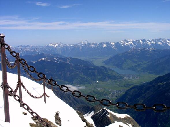 Blick nach Zell am See