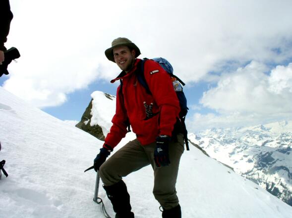 Am Westgrat um 3100 m