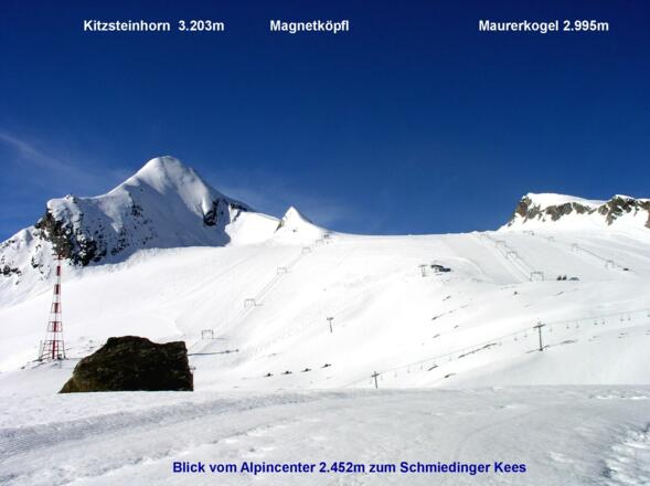 Alpincenter 2452m, Startpunkt