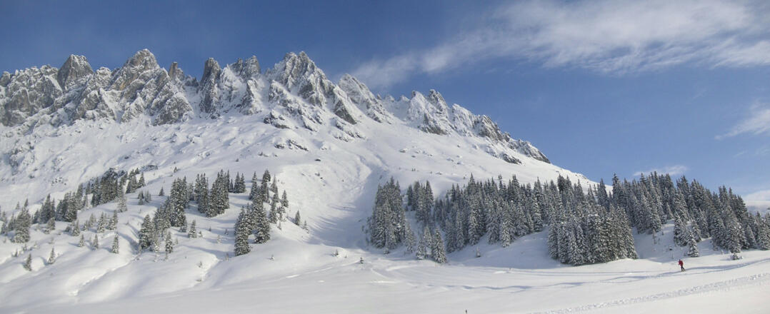 Mandlwände (Vierrinnenköpfe) vom Arthurhaus