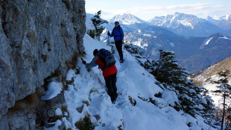 Vorsichtige Querung, nordseitig