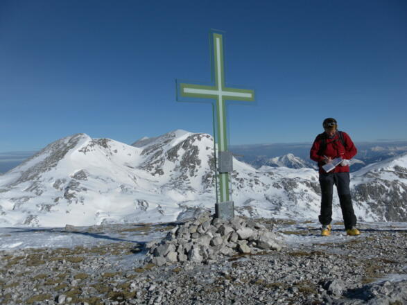 Schartwand vor Bleikogel
