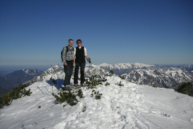 ungeschmückter Schmalztragergipfel