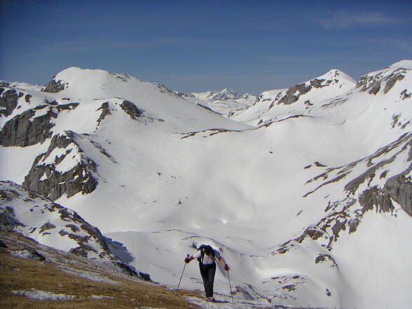 Eiskogel vom Gipfeldach des Tauernkogels