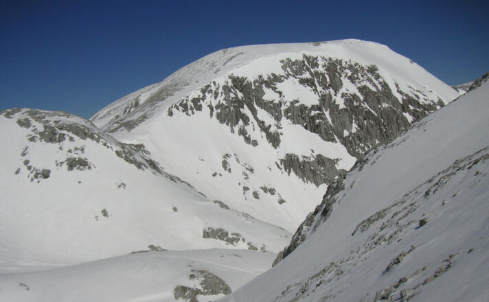 Schoberkopf vom Anstieg zum Großen Bratschenkopf