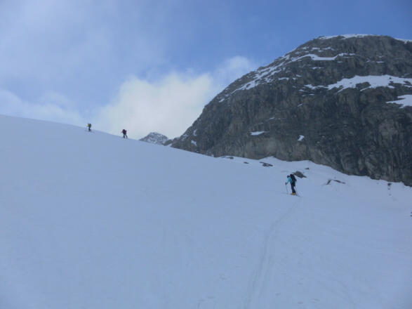 Gletscherhang der Geiger-Route