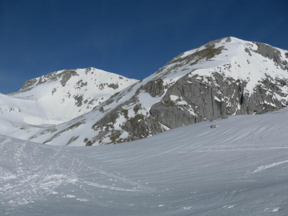 Schartwand und Brietkogel von der Tauernscharte
