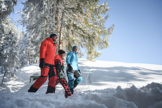 Winterwandern für die ganze Familie