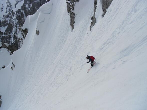 bei dem Schnee ideal, habe auch schon einmal rechtzeitig umgedreht!