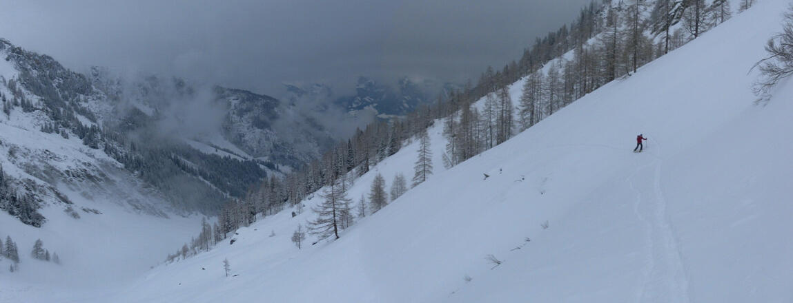 in der ersten Steilstufe