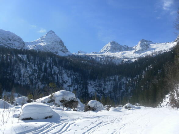 Steilstufe in die Niedergrub