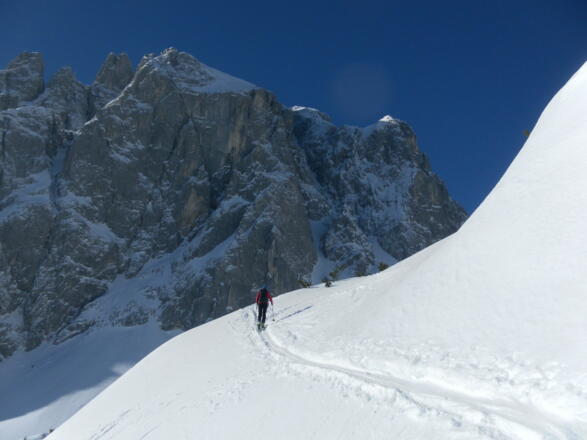 unteres Ochsenkar mit Nordflanke der Mandlwände