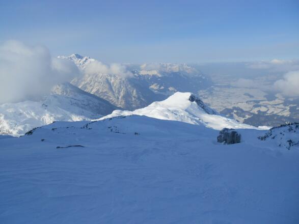 Mittig der nächste Gipfel, das Hochtörl