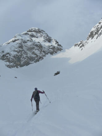 im aufsteilenden Kar