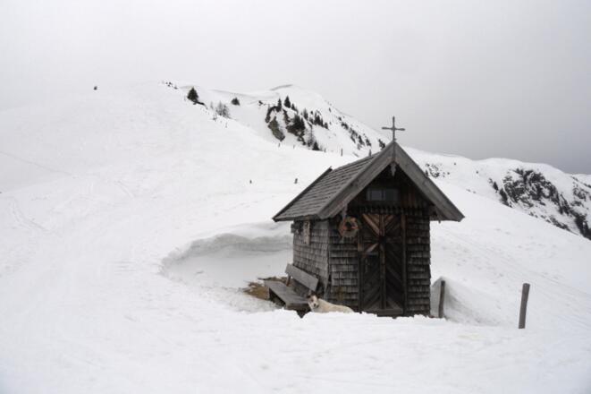 Ein schöner Rastplatz - die Hochkaserkapelle