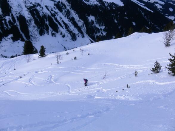 schönes Skigelände