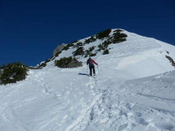 finaler Gipfelanstieg