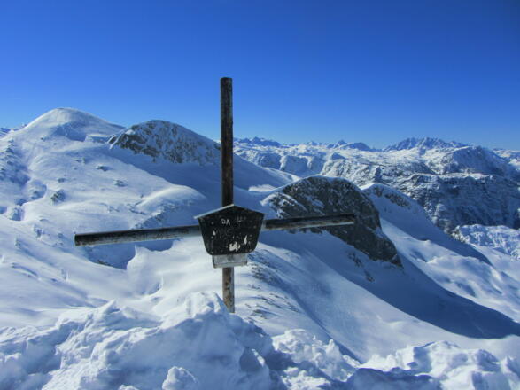 Knallstein, Blick über das Tennengebirge