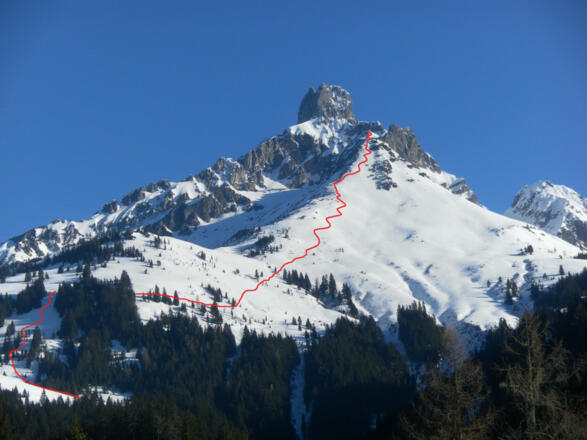 oberer Routenverlauf