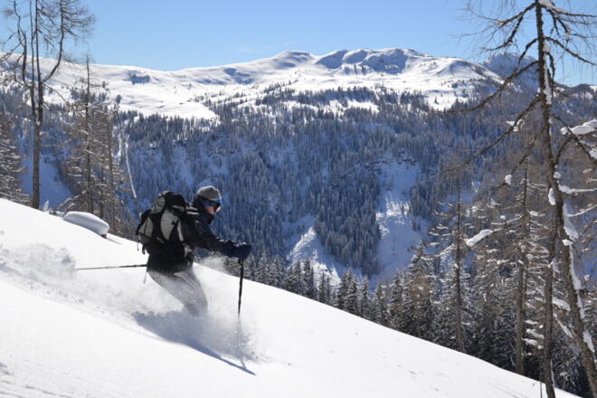 Abfahrt vom Penkkopf