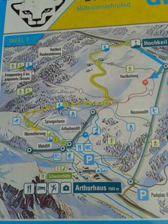 Skitourenlehrpfad Hochkeil