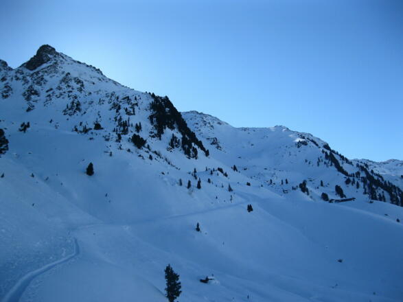 Hinüber zur Molterfeldalm