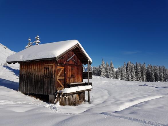 Hütte am Hochkeil